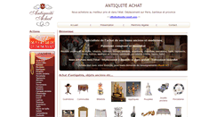 Desktop Screenshot of antiquite-achat.com